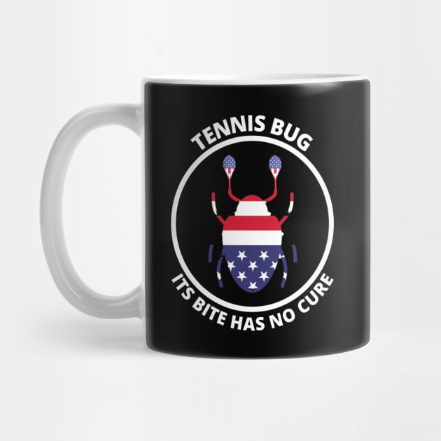 US Open Tennis Bug by TopTennisMerch